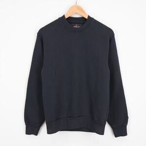 American Giant Unisex American Vintage Crew Sweatshirt Washed Black XS NWOT